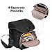 Prokva Camera Sling Bag Compatible with Polaroid Now 2nd/3rd Instant Camera, Crossbody Bag with Adjustable Strap, Black