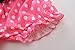 Mud Kingdom Little Girls Holiday Outfits Cute Clothes Short Sets 3T Red