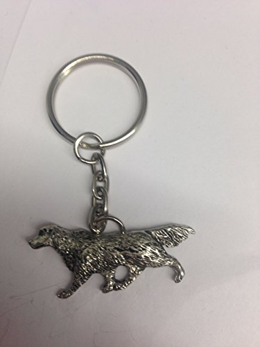 Marque-page Setter motif chien en étain cadeau lecteur