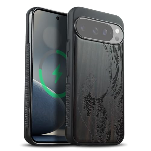 Coque Pixel 10 Pro XL Magsafe bois au quotidien pour citadin actif