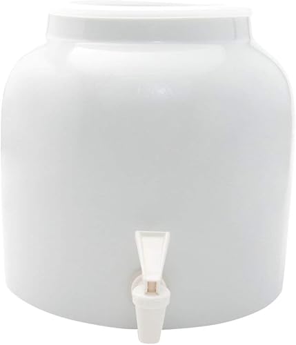 Bluewave Lifestyle Dispensador de bebidas con diseño Bluewave blanco sólido