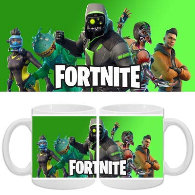 Taza de Desayuno Regalos Originales Videojuego de Moda Fornite Tazas Personalizadas de Cerámica....