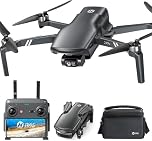 Holy Stone HS900 GPS Drone with 3-Axis Gimbal 4K Camera for Adults, 249g Lightweight Brushless FPV Drone with 4K/30FPS Video, 48MP Photo, 6KM Transmission, Visual Tracking Follow Me, Smart Return