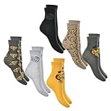 peluche simba rey leon musical  Disney El Rey Leon Calcetines, Diseño Simba, Pack de 6 Calcetines para Niños y Adolescentes, Calcetines Clásicos para Niños, Talla EU 27/30