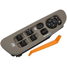 Power Window Switch Fits for 2002-2010 Dodge Ram 1500 2500 3500, 2001-2004 Dodge Dakota, Driver Side Control Door vidrios Master Switch OEM 56049805AB.Taupe Panel