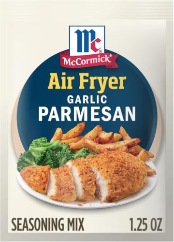 McCormick Air Fryer Garlic Parmesan Seasoning Mix, 1.25 oz (Pack of 5)