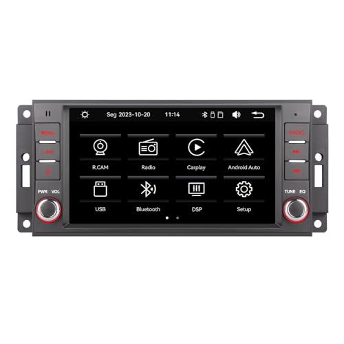 YZKONG Kompatibel Wireless Carplay Android Auto für Jeep Chrysler Chevrolet