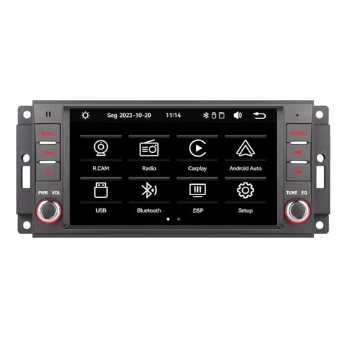 YZKONG Wireless Carplay Android Auto für Jeep Chrysler Chevrolet Compass