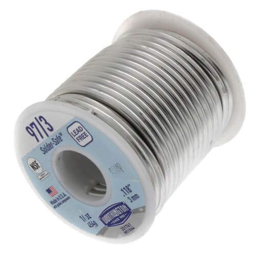 Harris 97/3 (Solder Safe) Lead Free Wire Solder (1 lb. Spool)