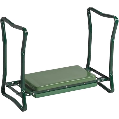Gardener's Supply Company Garden Kneeler and Portable Stool | Extra Wide & Soft Kneeler for Outdoor Flower Beds and Raised Bed Planting | Ideal Gardening Gifts for Grandparents & Senior Gardeners