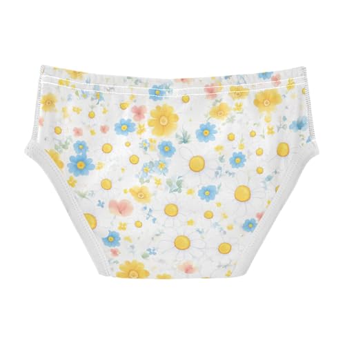 KLL Daisy Little Boys Pure Cotton Briefs Breathable Children Panties2