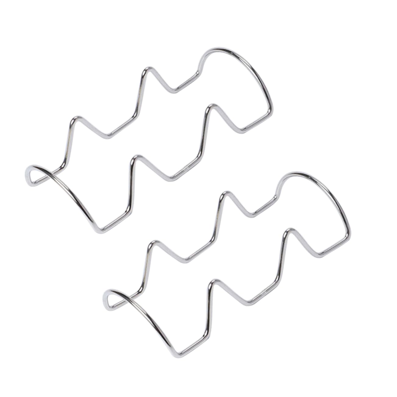 GRIRIW 2pcs Mexican Pancake Rack Maquina Para Tortillas Prensa Para Tortillas Taco Shell Baking Rack Comal Para Tacos Taco Tortillas Taco Stands Taco Rack Soft and Hard Taco Shells Silver