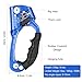 Lixada Climbing Hand Ascender 8-13mm Vertical Rope Access with Ergonomic Rubber Handle CE Certified Strong Rappelling Gear Equipment for Rock Climbing Tree Arborist, Rescue Caving