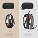BANGE Electronics Organizer Travel Case, Water Resistant Travel Bag, Tech Pouch Accessories Organizer for Cable,Cord, Phone, Cables, USB Flash Drive, Daily Items