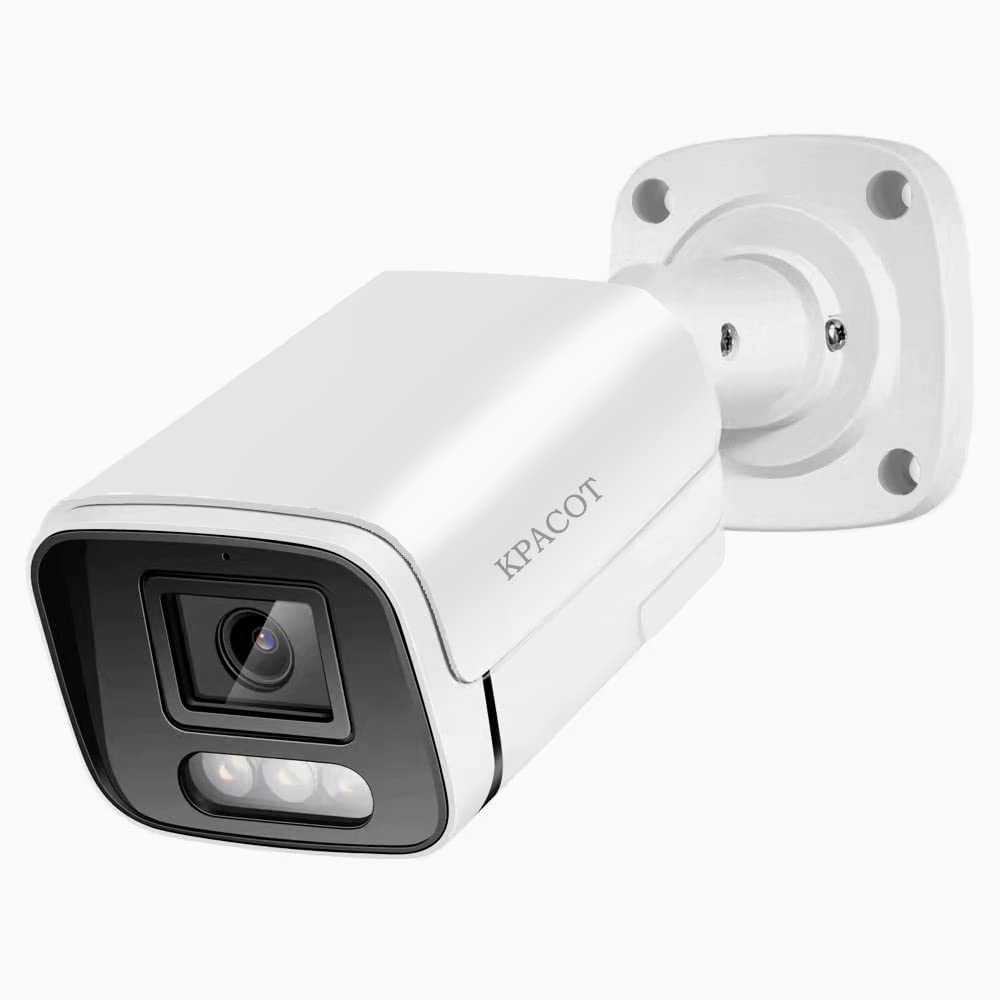 Amazon.co.jp: KPACOT 防犯カメラ 屋外 500万画素 監視カメラ AI検知