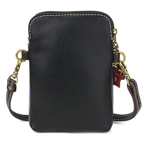 Image of Chala Crossbody Cell Phone Purse-Women Canvas Multicolor Handbag with Adjustable Strap