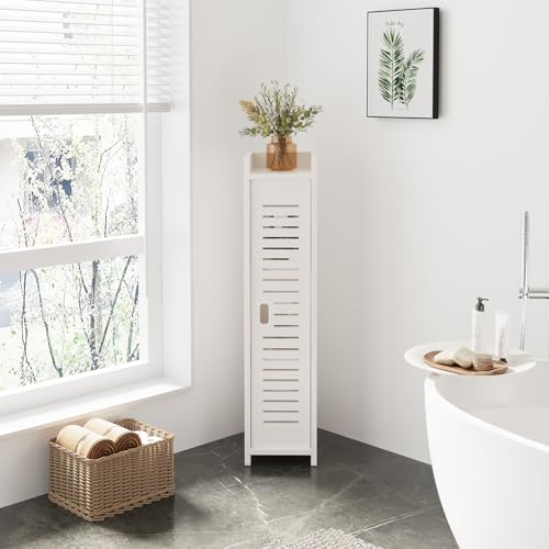 Dripex Badezimmerschrank, Toilettenschrank, Badschrank schmal,...