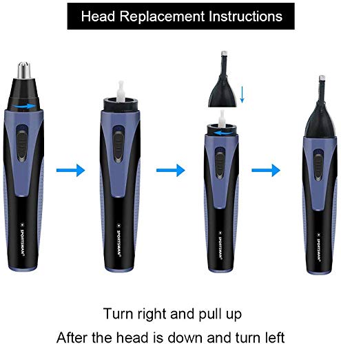 Amazon Com Nose Hair Trimmer Scissors Waterproof Stainless Steel Flepow Mens Nose Hair Trimmer Best Rated Nose Hair Trimmer For Men Women Rechargeable Amagarm Groomate Nose Hair Trimmer Manual