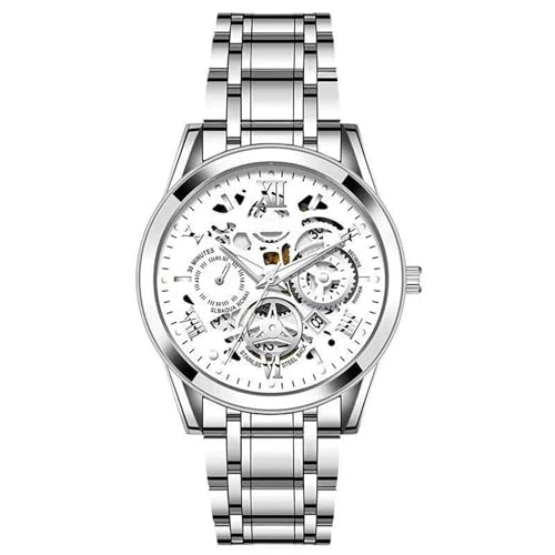 Imagen de JOATVEE Relojes de hombre de acero inoxidable