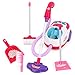 Kit di Pulizia per Bambini Set di pulizia del giocattolo - Pretend Play Play Toy Giocattolo include Aspirapolvere elettrico Brush Brush DustPan Toy Housekeeping Kit per bambini Kit House Clean Toys