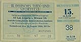  Eintrittskarte SC Lokomotive Leipzig - Wiener SK 15.08.59