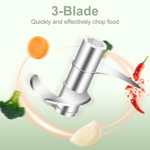 250ml (1 Cup) Electric Garlic Chopper, Portable Garlic Press, Wireless Mini Food Processor, Rechargeable Garlic Chopper Mincer for Ginger, Chili, Onion, Minced Meat and Spices (Green) by G4S3 - Image 7