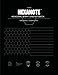HEXANOTE - Hexagonal Graph + Lined Notebook: Organic Chemistry Notebook | Half Lined Half Hexagonal Grid | 8.5 x 11 | 110 Pages | Perfect Binding