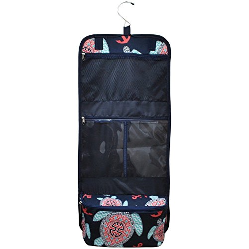 Sea Turtle Anchor Navy NGIL Toiletry Cosmetic/Jewelry Organizer Travel Pouch