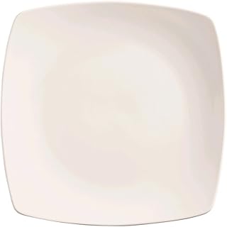 World Tableware 840-468S Porcelana 10.25" Square Coupe Plate - 12 / CS