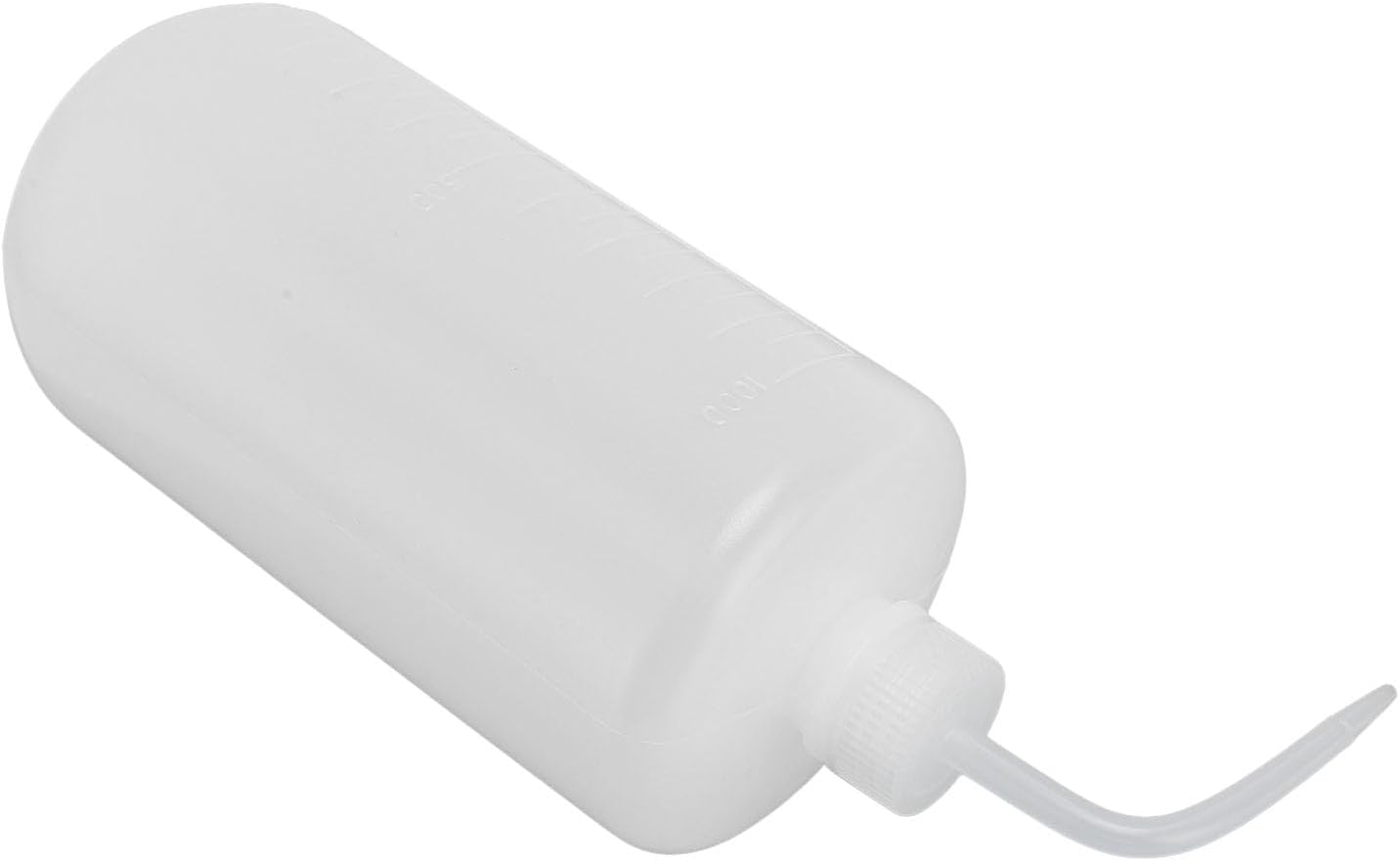 Plastic Squeeze Laboratory Laving Bottle 1000ml Leakproof Flexible with Clear Scale for Laboratory Plant Watering Care
