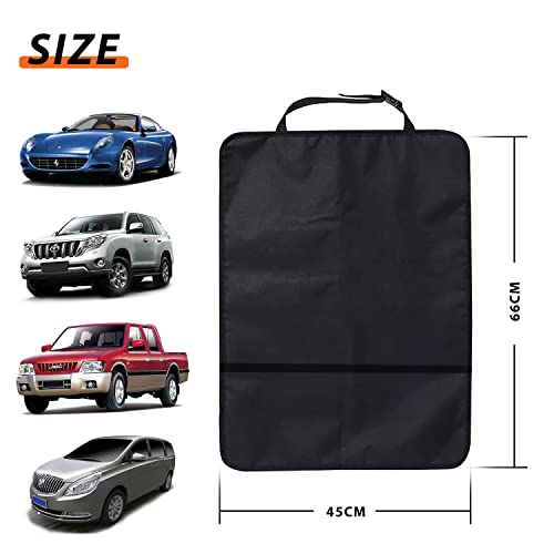 image for DoxCot Car Kick Mats Back Seat Protector for Kids,Auto Seat Back Kick 