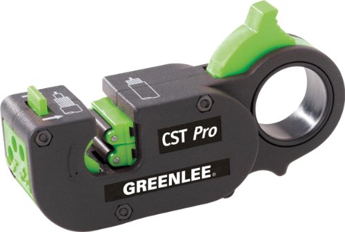 Greenlee CST Pro Three Level Coaxial Cable Stripper #TOP15