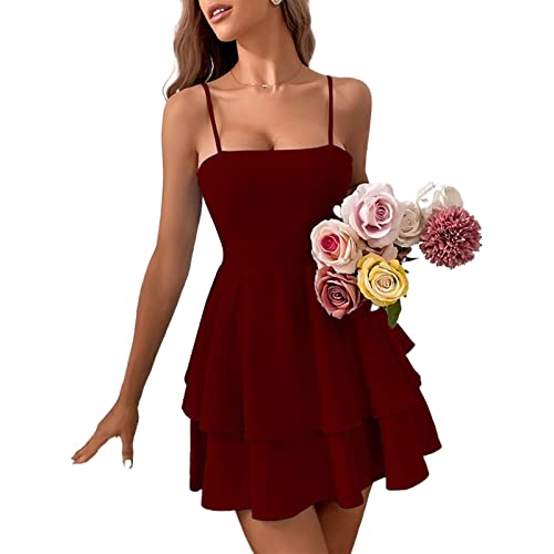 Women's Sexy with Adjustable Bow Backless Halter Dress Perfect for Cocktail Parties Mini Dress for Parties4