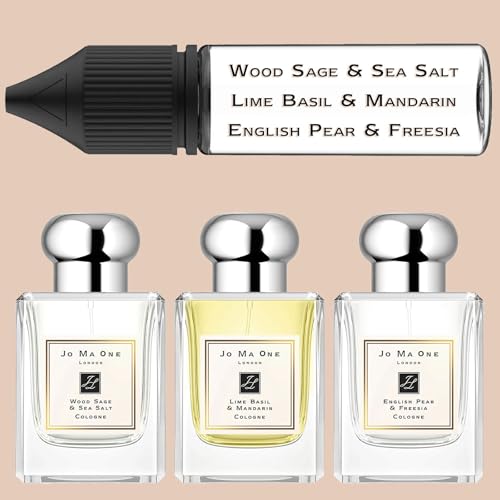 Jo Malone Inspired Luxury Water Soluble Fragrance - Aromatherapy Air Freshener - 10ml Bottle - Wood Sage & Sea Salt