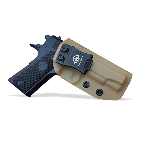 1911 Holster IWB Kydex for Colt 1911 Commander .45 9mm 4.25 Inch - 1911 Commander Holster 1911