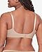 Warner's Women's Blissful Benefits Underarm-Smoothing Comfort Underwire Lightly Lined T-Shirt Bra RA3561W, Toasted Almond, 38C
