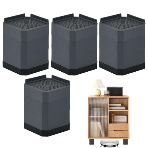 Tapas para patas de muebles y protector de patas de silla elevado para el hogar 2