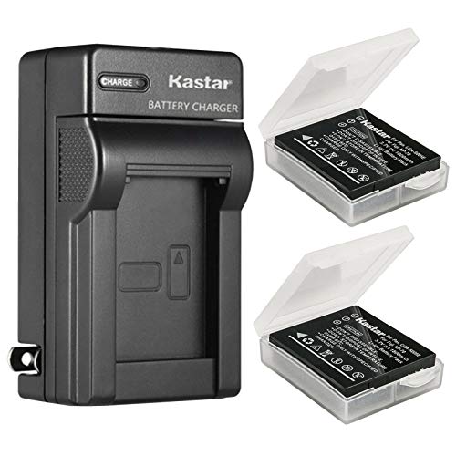 Kastar 2-Pack Battery and AC Wall Charger Replacement for Fujifilm NP-70 Battery, Fujifilm BC-70 Charger, Fujifilm FinePix F20, FinePix F20 Zoom, FinePix F40fd, FinePix F45fd, FinePix F47fd Camera
