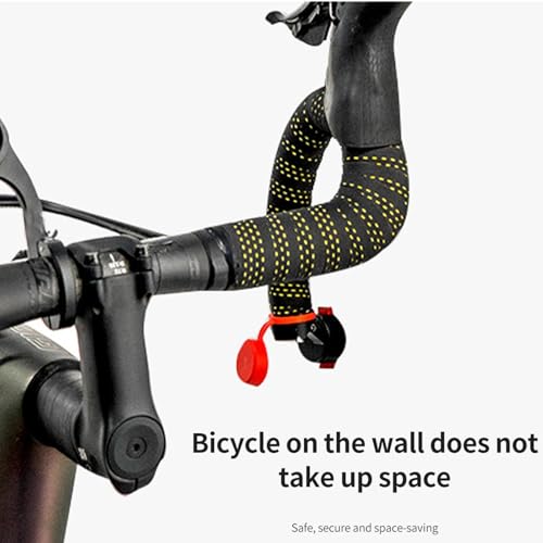 Colgador de montaje en pared para bicicleta de montaña y gancho de carretera para garajes 3