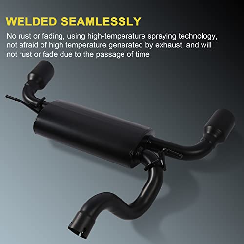 Boardroad Exhaust Muffler System Matte Black Dual Catback For 2018-2023 Wrangler Jl 2/4Dr 2.0L 3.6L Engines… #TOP1