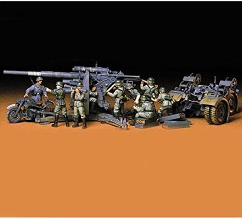 TAMIYA 135 pistola alemana Flak8mm TAM35017 modelos de plástico armaduramilitar 135