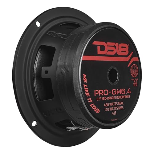 DS18 PRO-GM6.4PK Mid & Tweeter Package