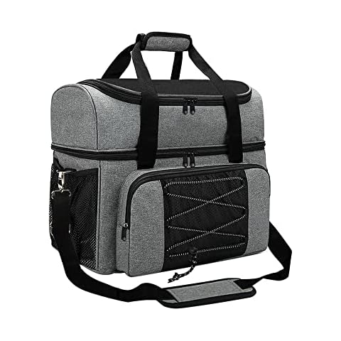 HUIOP Portable Bowling Tote Bag with Padded Holder Cover
