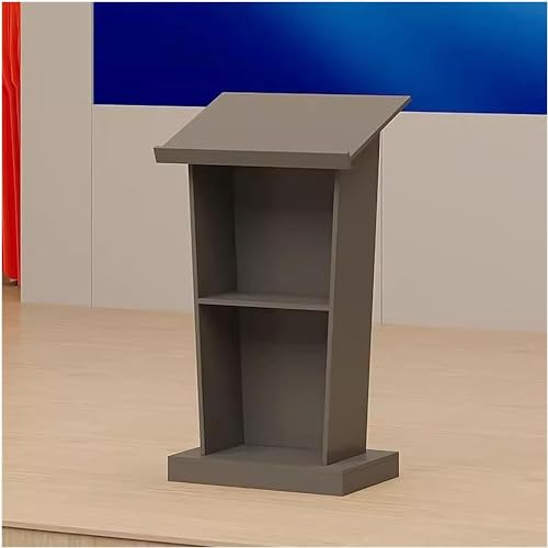 Púlpitos de madera maciza con acabado moderno para salas de conferencias