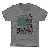 500 LEVEL Jelena Ostapenko Retro Youth Shirt (Tri Gray, 14-16Y X-Large)