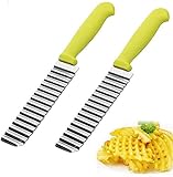 Material: Hergestellt aus Edelstahl und hochwertigem Kunststoffgriff, ist es ein süßes Küchenmesser. Die scharfe Stahlklinge ist robust und langlebig für müheloses Schneiden.
