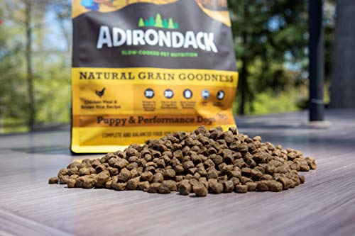 Adirondack Puppy Food For Puppies And Performance Dogs Made In Usa [Natural Dog Food For All Breeds And Sizes], Chicken Meal & Brown Rice Recipe, 25 Lb. Bag, Model Number: 00802 #TOP4