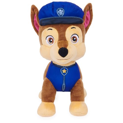 Paw Patrol 6065536 Talking Chase 12-Inch-Tall Interactive Plush Toys With Sounds, Phrases And Wagging Tail, Stuffed Animals thumb #5