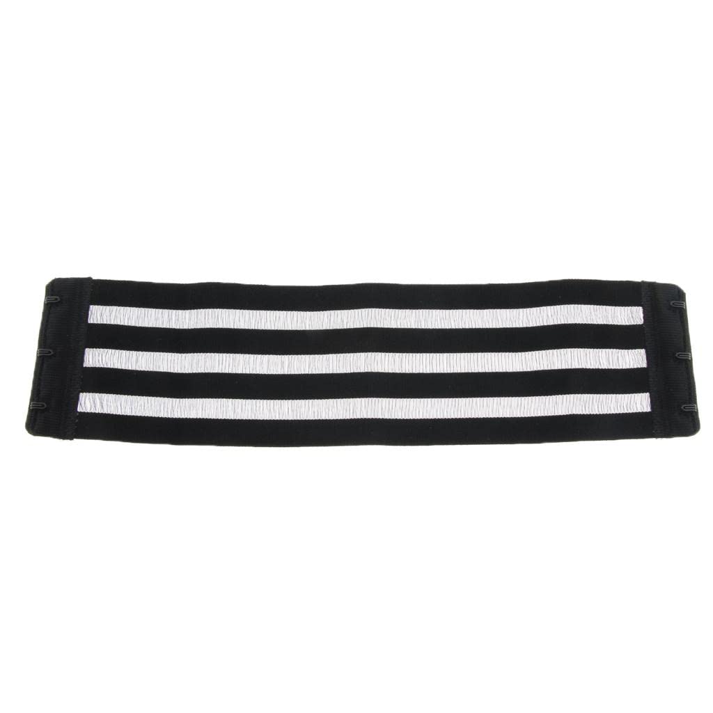 snappsy Bra Extenders 3 Hooks 3 Rows Elastic Bra Strap Extension for Women Black-picture-47