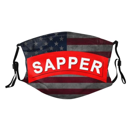 Army Sapper American Adult Dust Mask Adjustable Dust Face with 2 Filter28